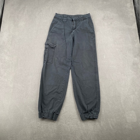 Cotton On Pants - Cotton On Womens Cargo Jogger Pants Gray High Rise Utility Size 4 2004820